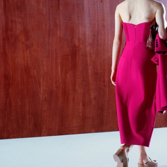 Zara Bustier Midi Dress - Picture 12 of 16